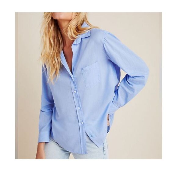 GRAYSON BUTTON DOWN SHIRT ANTHROPOLOGIE SIZE 3 - Picture 1 of 9